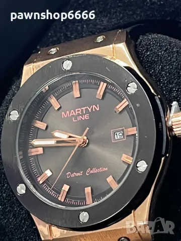 Часовник MARTYN LINE кварцов механизъм, снимка 5 - Мъжки - 49476367