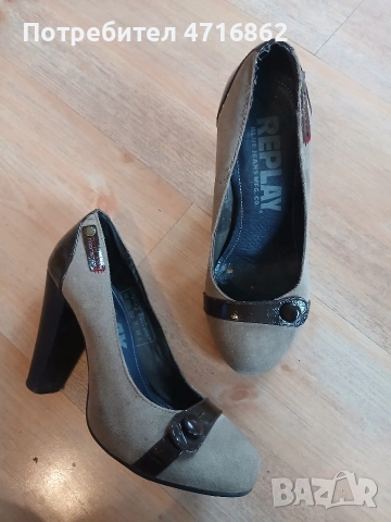 Дамски обувки на ток Replay, снимка 4 - Дамски обувки на ток - 54062307