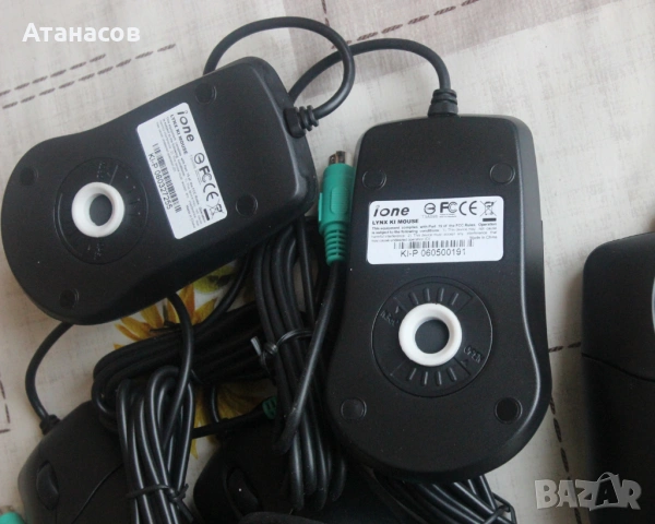 Ретро мишка iONE Lynx Ki PS2 3 бутона - скрол, снимка 3 - Клавиатури и мишки - 53754204