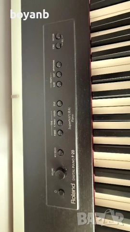 Електронно пиано Roland F-20, снимка 2 - Друга електроника - 54090801