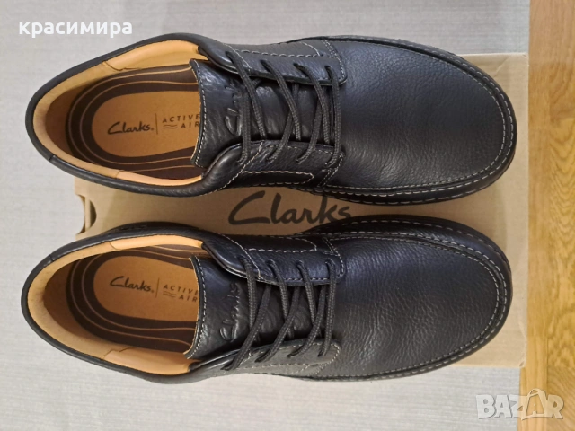 Нови мъжки обувки Clarks, снимка 4 - Ежедневни обувки - 53571229