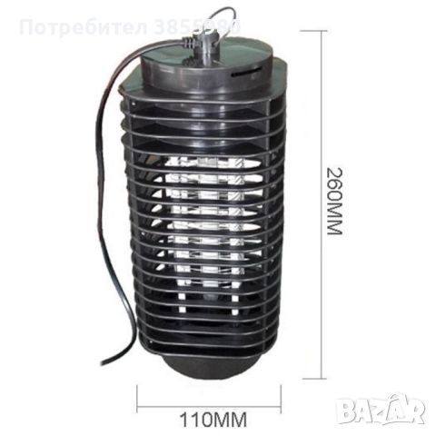 Компактна лампа против комари, снимка 2 - Соларни лампи - 45552035