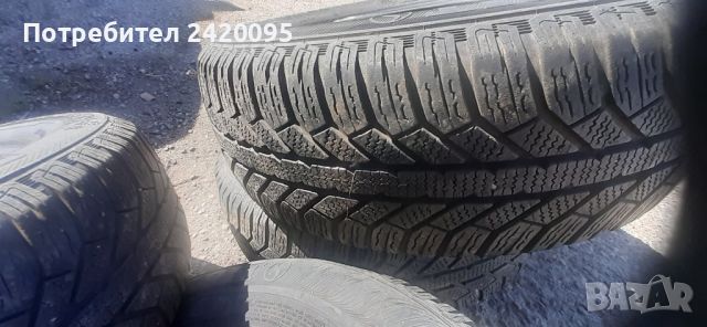 4 броя гуми семперит м+s-60 лв, снимка 4 - Гуми и джанти - 45206304