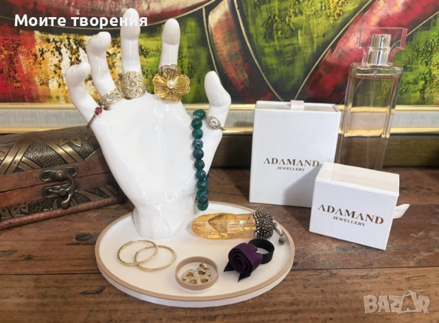 Поставка за бижута – ръка за пръстени и аксесоари, снимка 3 - Други - 54095280