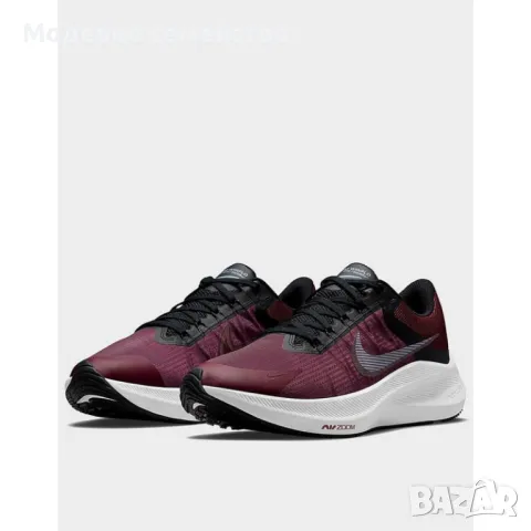 Дамски маратонки NIKE Zoom Winflo 8 Shoes Burgundy, снимка 1 - Маратонки - 47000139