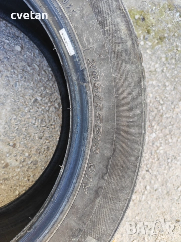 4 броя летни гуми 205/55/R16, снимка 2 - Гуми и джанти - 54137036