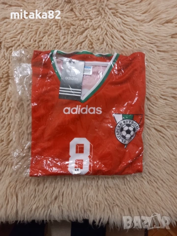 Мъжка тениска Стоичков N8 adidas, снимка 3 - Тениски - 54221780