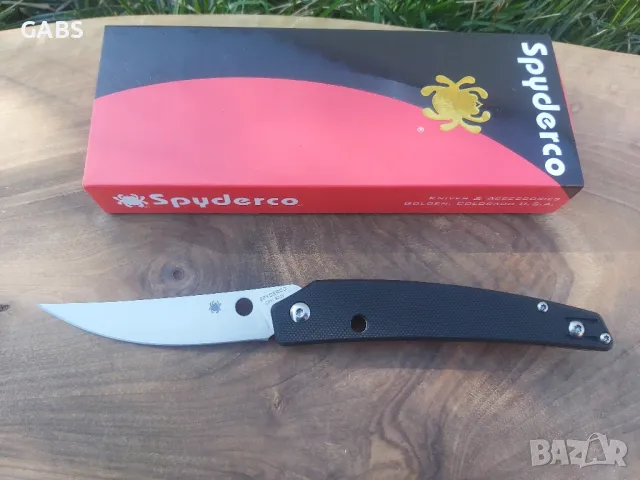 Сгъваем нож Spyderco ikuchi, снимка 1 - Ножове - 49568280