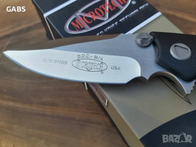 Сгъваем нож Microtech Marfione DOC, снимка 7 - Ножове - 49203883