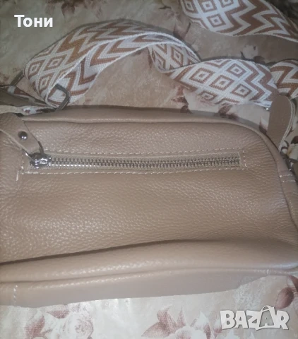 Нова Кожена Дамска Чанта , снимка 7 - Чанти - 53729460