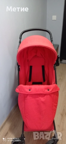 Лятна количка LORELLI Sport червена, снимка 2 - Детски колички - 53705590