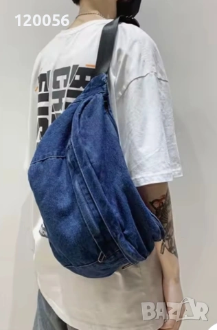 Дънкова чанта унисекс , снимка 5 - Чанти - 53979943