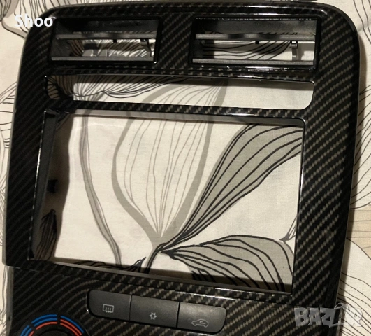 Двоен дин рамка Grande Punto Abarth Carbon, снимка 4 - Части - 53218146