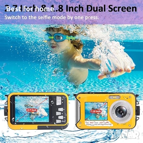 Подводна камера Full HD 2.7K 48MP, Wpcy-1, снимка 4 - Камери - 52263910