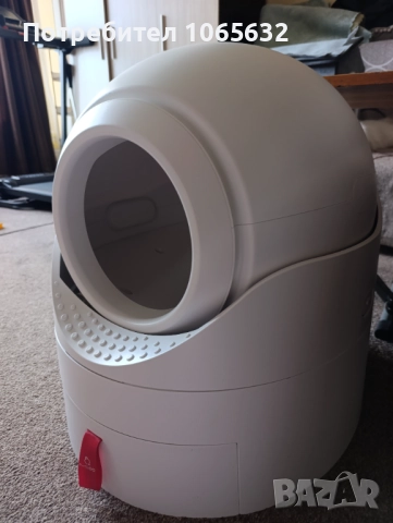 Полуавтоматична самопочистваща котешка тоалетна 