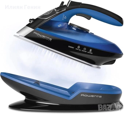 Безжична парна ютия Rowenta de5010, снимка 2 - Ютии - 52267189