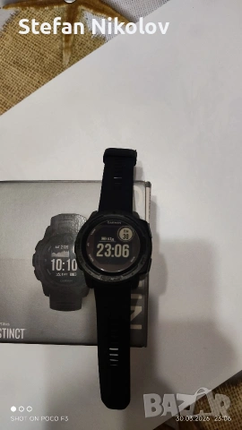 Garmin instinct solar , снимка 3 - Смарт часовници - 54033876