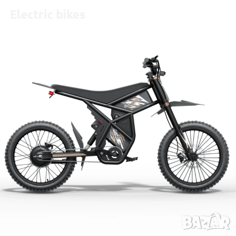 Електрически кросов велосипед GT73 Pro – 3000W | 73 км/ч | до 280 км, снимка 5 - Велосипеди - 54011954