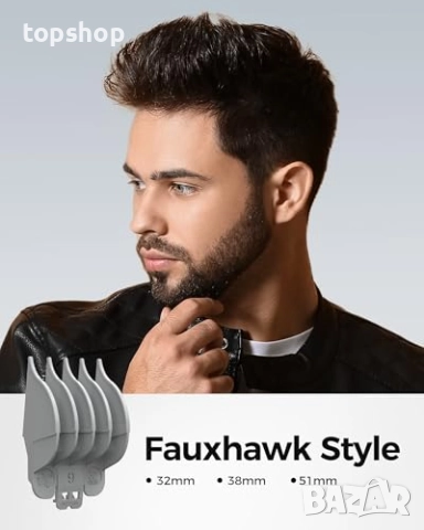 Чисто нова машинка за подстригване GLAKER Безжична професионална с 11 гребена и груминг ..., снимка 6 - Друго оборудване - 52048826