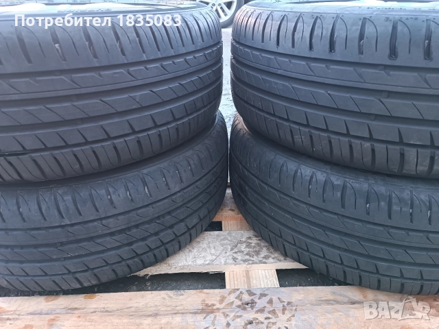 Лети джанти 16ки 5х112 VW + летни гуми 205/55/16 Hankook, снимка 10 - Гуми и джанти - 52866696