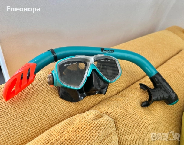 Комплект маска и шнорхел 