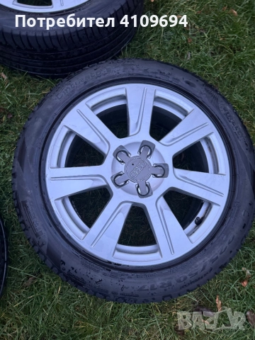 Гуми с джанти 17” Audi 5х112, снимка 3 - Гуми и джанти - 52798417
