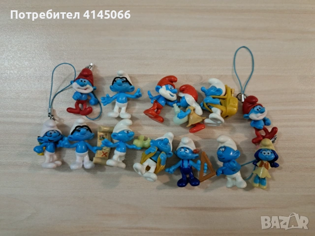 Различни колекции от Kinder яйца