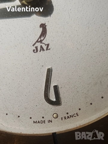 Старинен механичен часовник  JAZ, снимка 2 - Антикварни и старинни предмети - 51664255