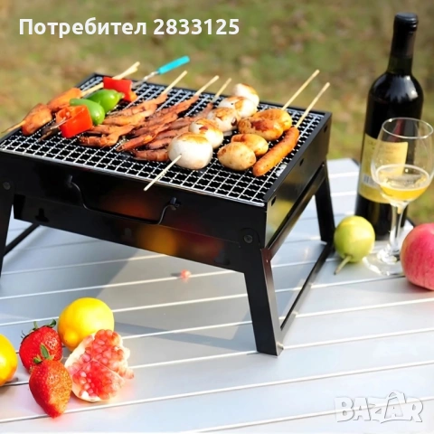 Градинска преносима скара, подходяща за къмпинг, пикник и терасата, снимка 6 - Скари - 53760158