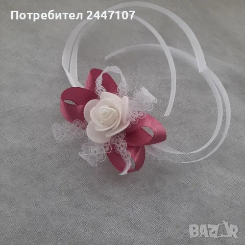 Сватбени гривни, снимка 2 - Сватбени аксесоари - 49759367