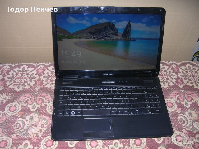 Acer Emachine E725 - Dual Core, 4 GB RAM, 128 GB SSD, снимка 1 - Лаптопи за дома - 46398418
