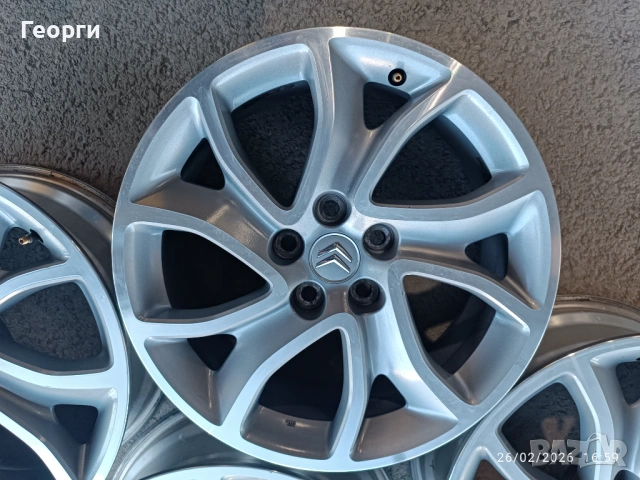 4бр.алуминиева джанта 18цола за Citroen,Peugeot, Mitsubishi 5x114,3, снимка 2 - Гуми и джанти - 53645075
