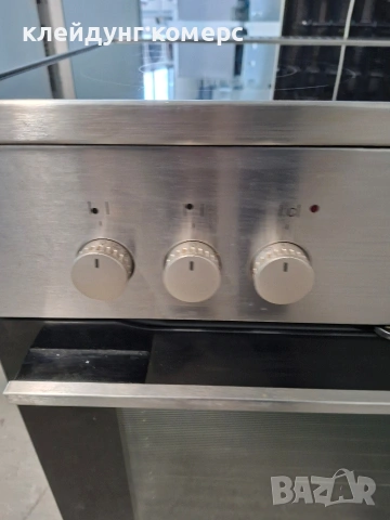 Готварска печка с керамичен плот GRAM ИНОКС шир.60см. , снимка 3 - Печки, фурни - 54087787