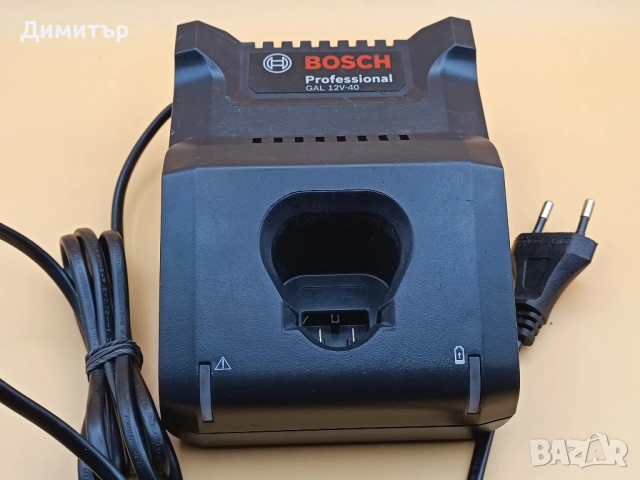 Bosch GAL 12V-40 зарядно, снимка 2 - Винтоверти - 53753298