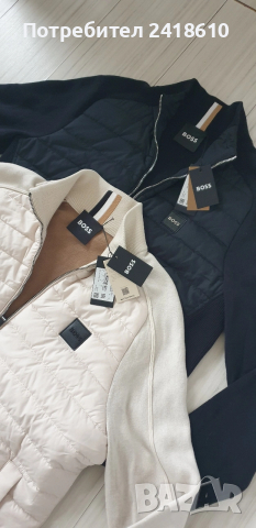 Hugo Boss Medesimo H - Esfero  Stretch Hybrid Mens Jacket Stretch Size  / L НОВО! ОРИГИНАЛ! Мъжки Як, снимка 11 - Якета - 53485648