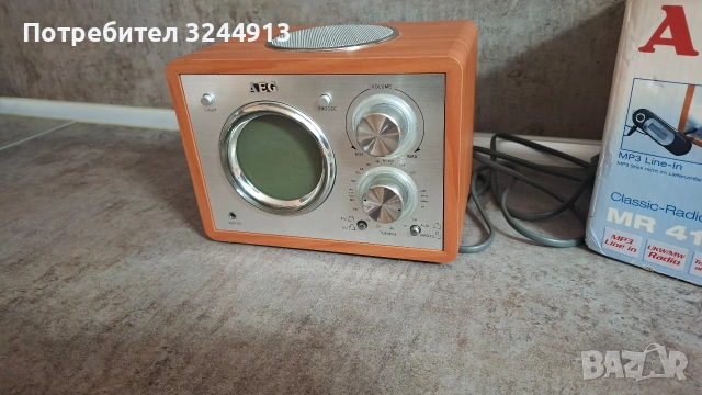 Радио AEG , снимка 3 - Радиокасетофони, транзистори - 53654772