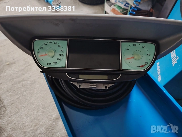 пежо 807 табло/навигация