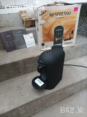 Неспресо кафемашина с капсули Krups Nespresso Vertuo Plus нова, снимка 11 - Кафемашини - 49684744
