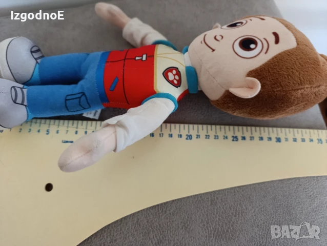Плюшена играчка Райдер Пес Патрул/Paw patrol Nickelodeon , снимка 3 - Плюшени играчки - 50560623