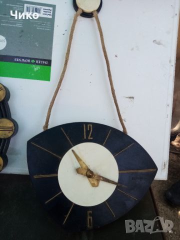 2бр стари стенни механични часовници, снимка 6 - Антикварни и старинни предмети - 45929357