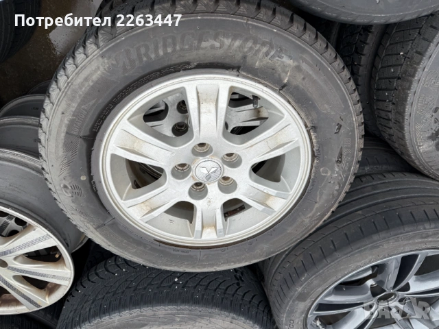 Джанти с гуми за Митцубиши Аутлендер  215/65/16