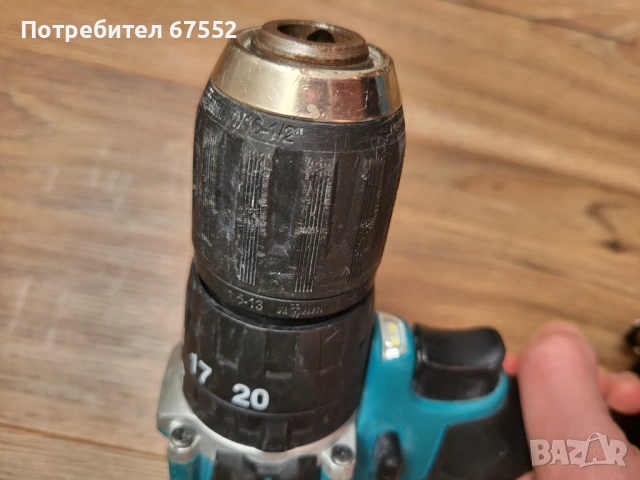 Безчетков ударен винтоверт Makita DHP487. Само тяло. 55€ без коментар!, снимка 4 - Винтоверти - 53977659