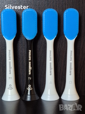 Резервни Глави/Накрайници за почистване на езика Philips Sonicare W, TongueCare+
