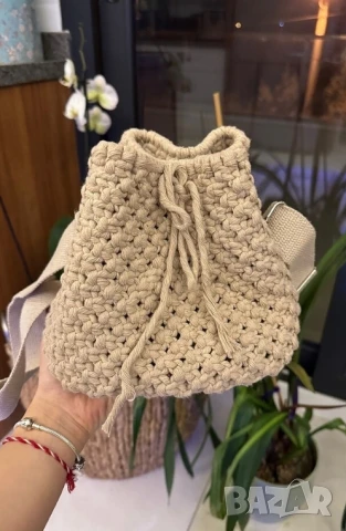 плетена чанта, снимка 2 - Чанти - 51027113