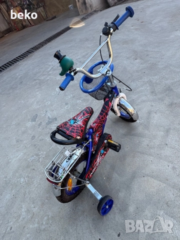 Детско колело Racer spider man, снимка 6 - Велосипеди - 51437176