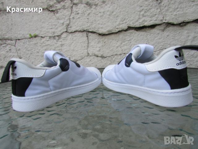 Детски маратонки Аdidas Superstar 360 I 'Panda', снимка 7 - Детски маратонки - 46399800