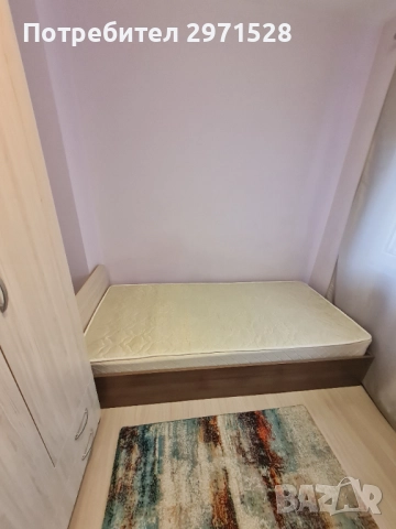 Легло, гардероб и шкаф за телевизор, снимка 2 - Спални и легла - 52789328