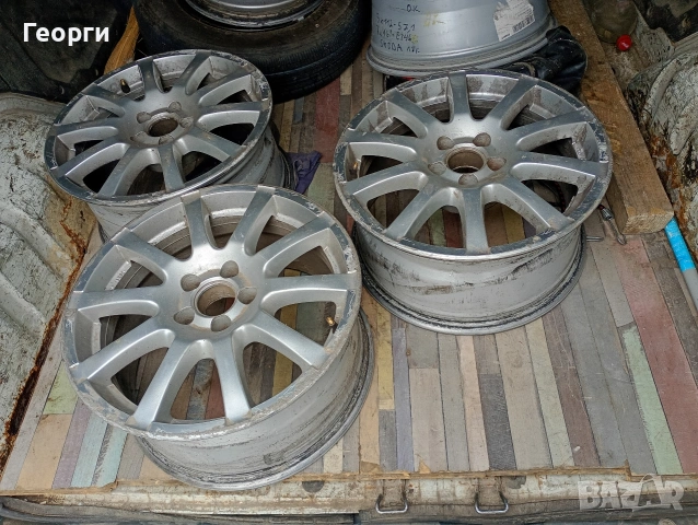 Джанти 3бр 16 5х100, снимка 2 - Гуми и джанти - 53773040