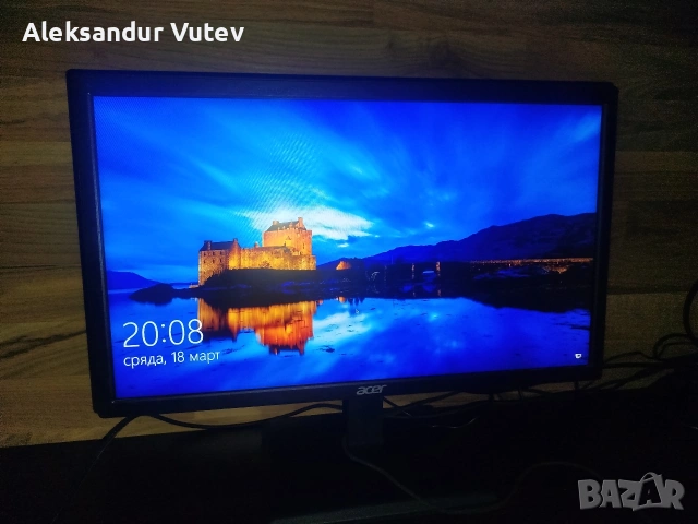 Монитор Acer EG220Q 22“ Full HD, 144 Hz, LED, готов за работа
