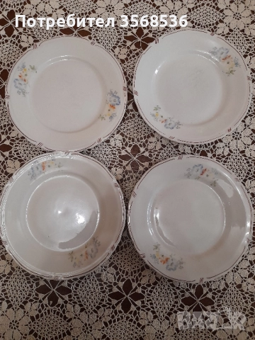 Порцеланови чинии ,някои за допълване, снимка 15 - Чинии - 48289993